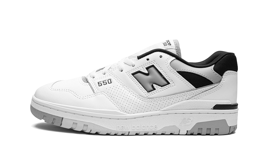 New Balance 550 White Concrete Black - BB550NCL