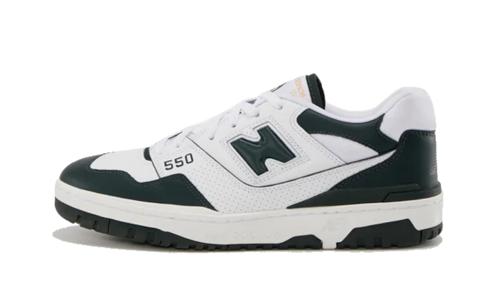 New Balance 550 White Green Black - BB550GZ1