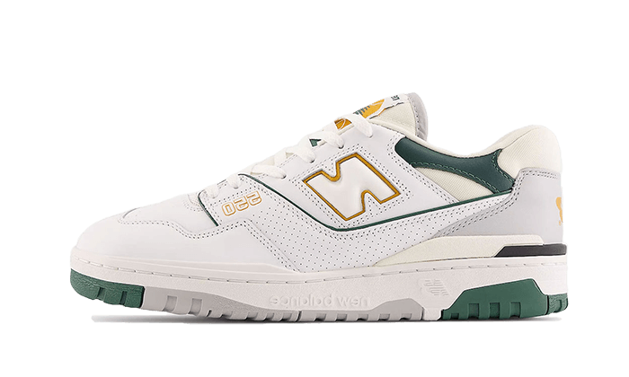 New Balance 550 White Nightwatch Green - BB550PWC