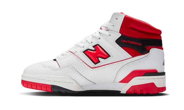 New Balance 650 White Red - BB650RWN