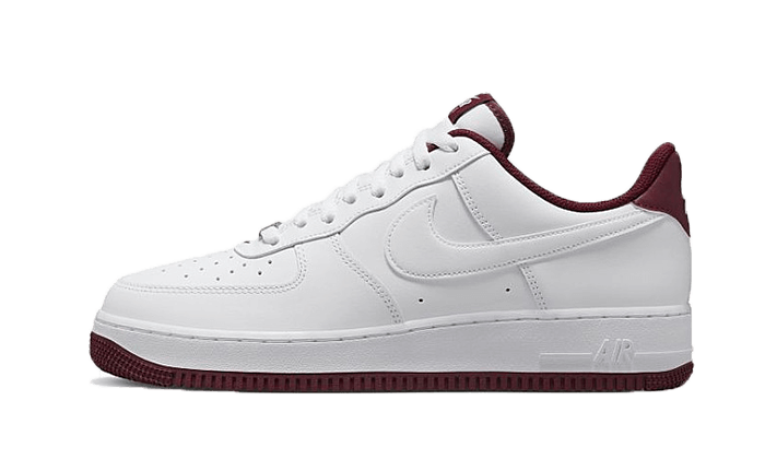 Nike Air Force 1 Low '07 White Dark Beetroot - DH7561-106