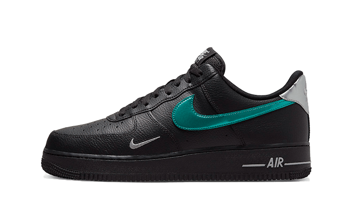 Nike Air Force 1 Low Black Blue Lightning - FD0654-001