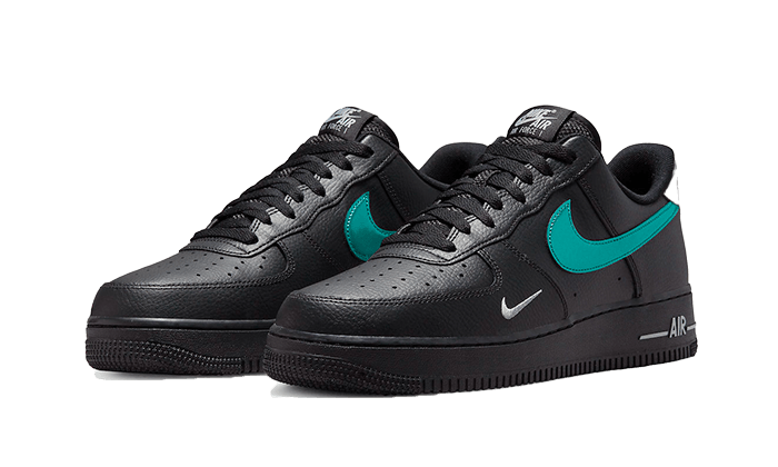 Nike Air Force 1 Low Black Blue Lightning - FD0654-001