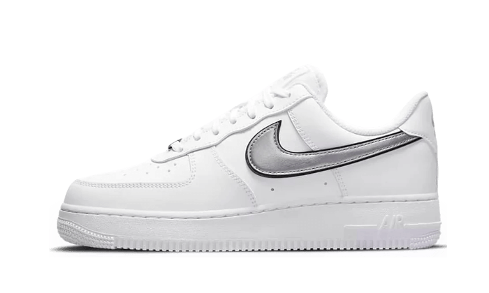 Nike Air Force 1 Low Essential White Metallic Silver - DD1523-100