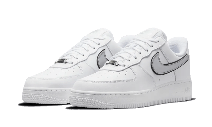 Nike Air Force 1 Low Essential White Metallic Silver - DD1523-100