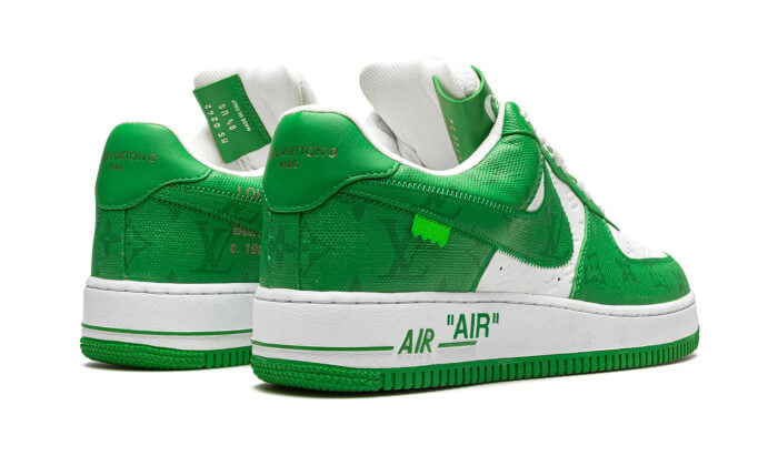 Nike Air Force 1 Low Louis Vuitton White Green - 1A9V86