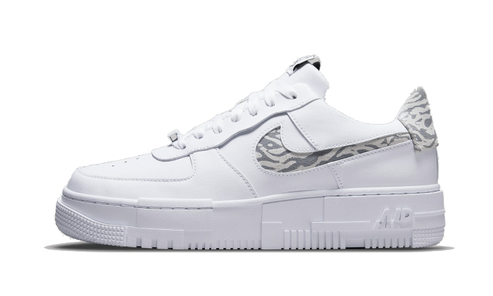 Nike Air Force 1 Low Pixel Zebra - DH9632-100