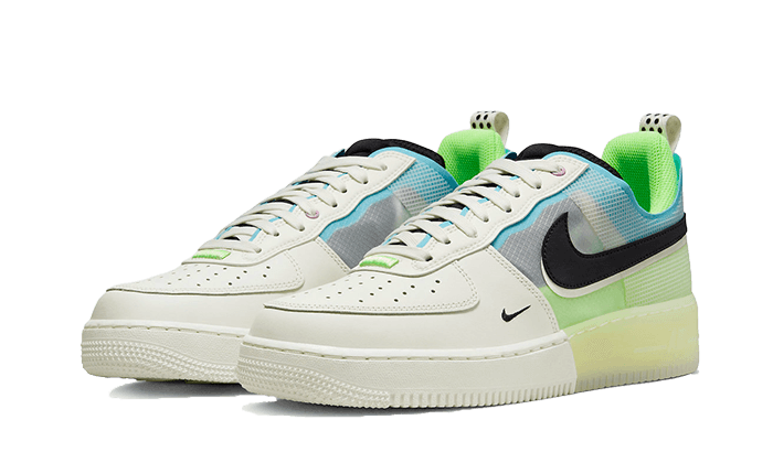 Nike Air Force 1 Low React Sail Barely Volt - DM0573-101
