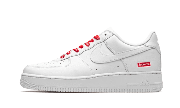 Nike Air Force 1 Low White Supreme - CU9225-100