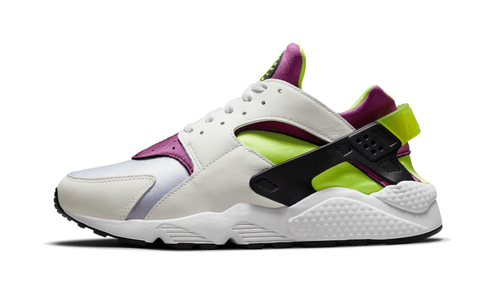 Nike Air Huarache Run Neon Yellow Magenta (2021) - DD1068-104