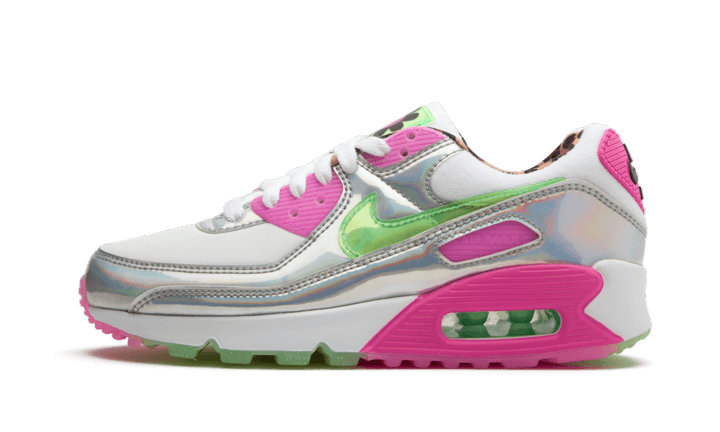 Nike Air Max 90 LX Daisy Leopard Iridescent - CQ2559-100