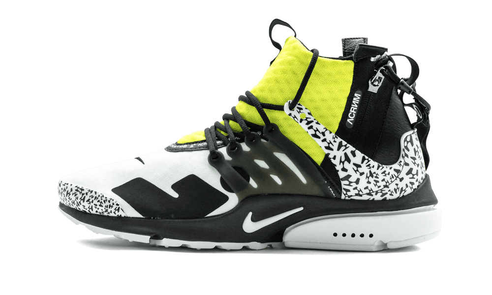 Nike Air Presto Mid Acronym Dynamic Yellow - AH7832-100