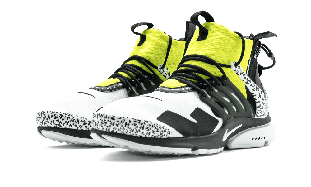 Nike Air Presto Mid Acronym Dynamic Yellow - AH7832-100