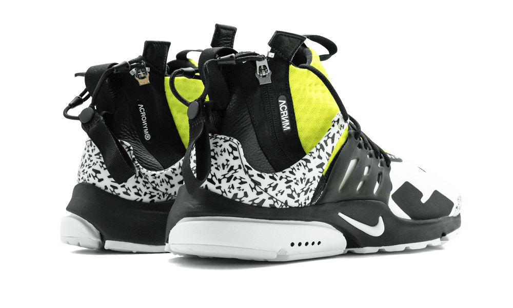 Nike Air Presto Mid Acronym Dynamic Yellow - AH7832-100