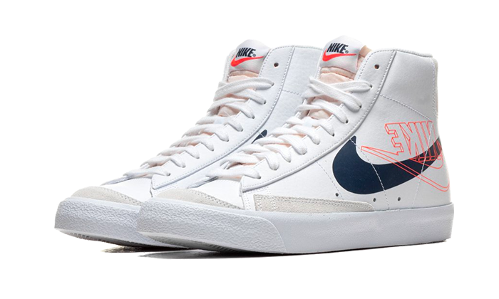 Nike Blazer Mid '77 Reverse Logo White - DA4651-100