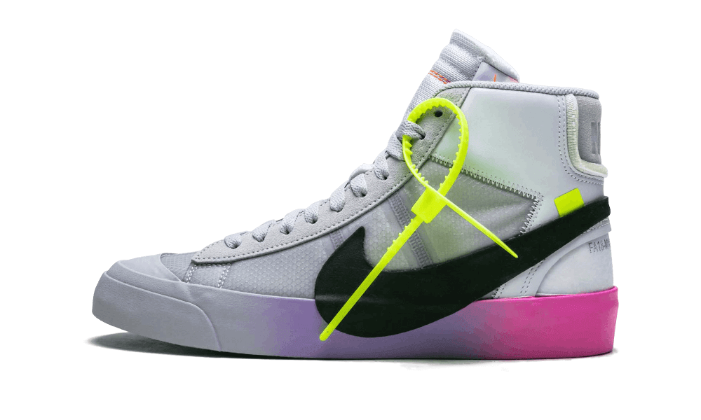 Nike Blazer Mid Off-White Wolf Grey Serena Williams "Queen" - AA3832-002