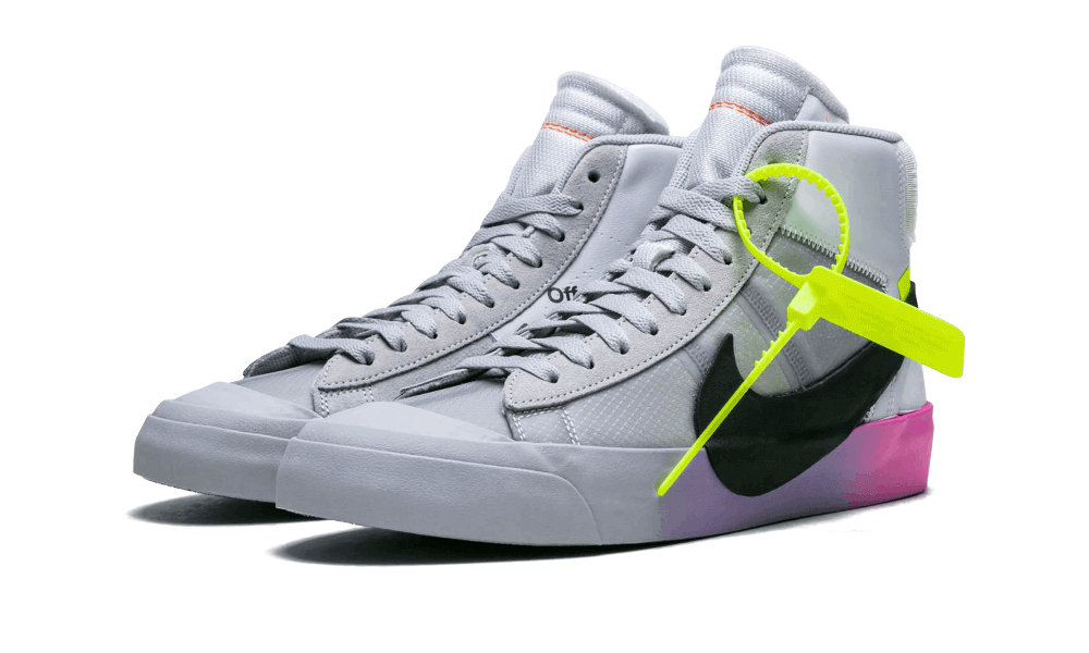 Nike Blazer Mid Off-White Wolf Grey Serena Williams "Queen" - AA3832-002