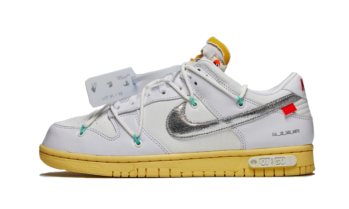 Nike Dunk Low Off-White Lot 1 - NK-NIDH1RAWB