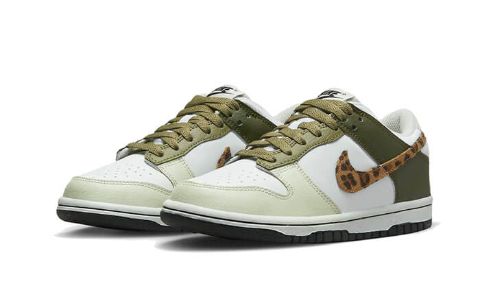 Nike Dunk Low Olive Leopard - DX9282-100