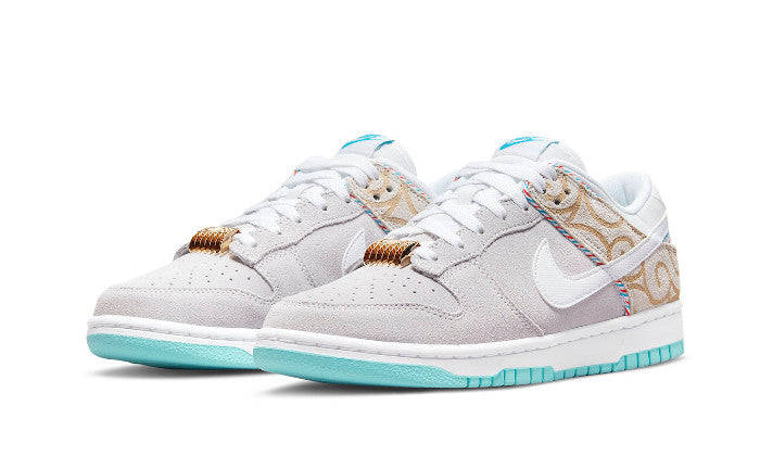 Nike Dunk Low SE Barber Shop Grey - DH7614-500