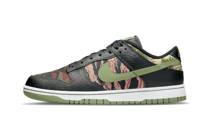 Nike Dunk Low SE Black Multi-Camo (Crazy Camo) - DH0957-001