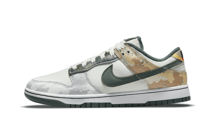 Nike Dunk Low SE Sail Multi-Camo - DH0957-100