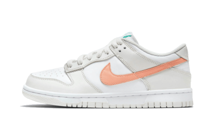 Nike Dunk Low White Bone Peach Aqua - CW1590-101