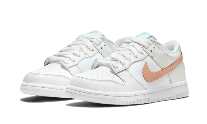 Nike Dunk Low White Bone Peach Aqua - CW1590-101