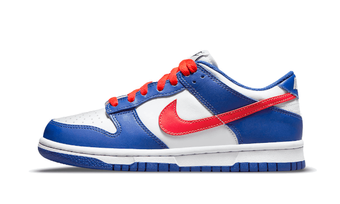 Nike Dunk Low White Royal Red - CW1590-104