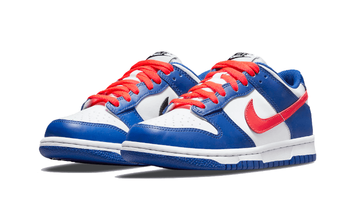 Nike Dunk Low White Royal Red - CW1590-104