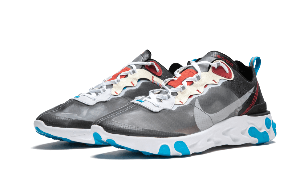 Nike React Element 87 Dark Grey Photo Blue - AQ1090-003