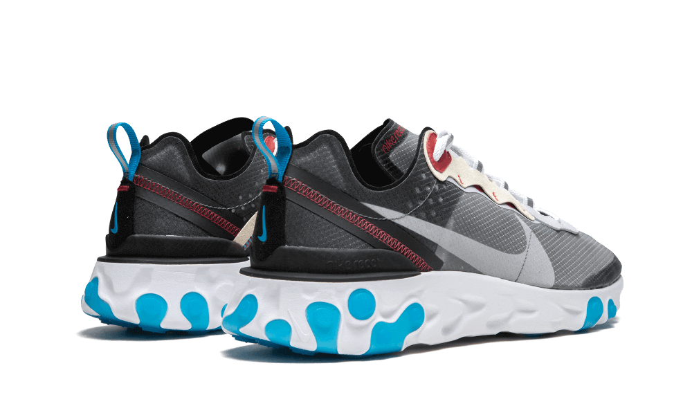 Nike React Element 87 Dark Grey Photo Blue - AQ1090-003