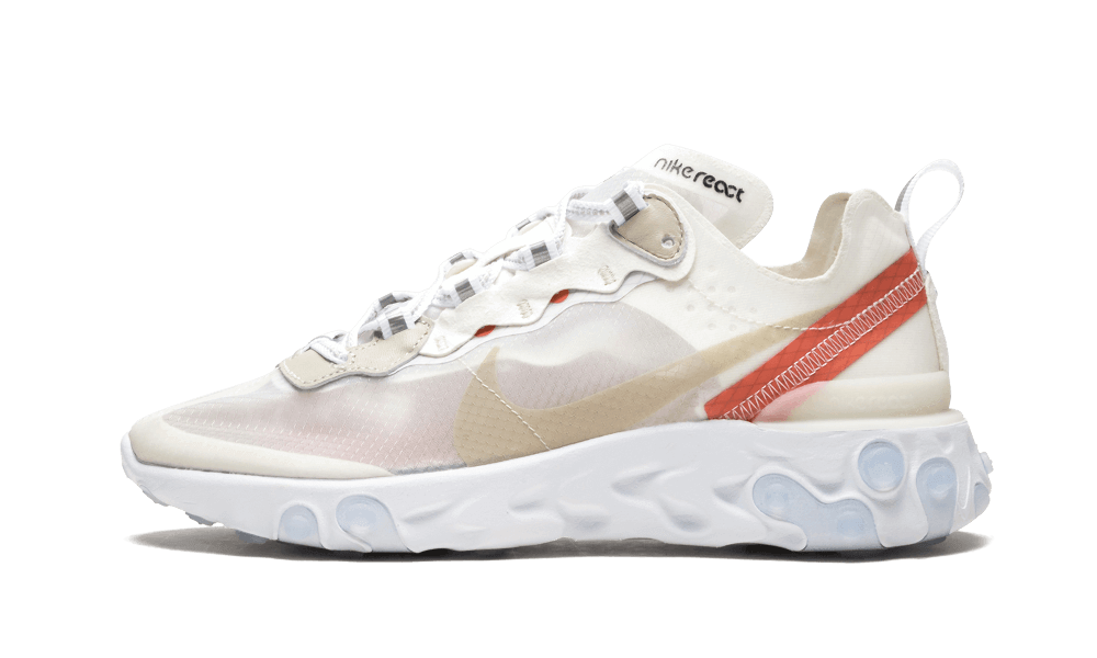 Nike React Element 87 Sail Light Bone - AQ1090-100