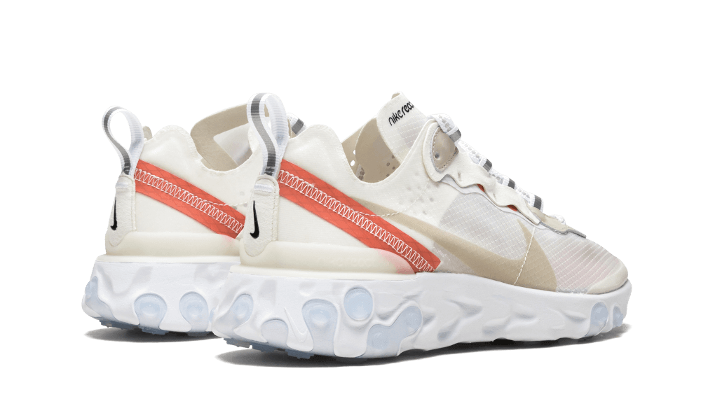 Nike React Element 87 Sail Light Bone - AQ1090-100