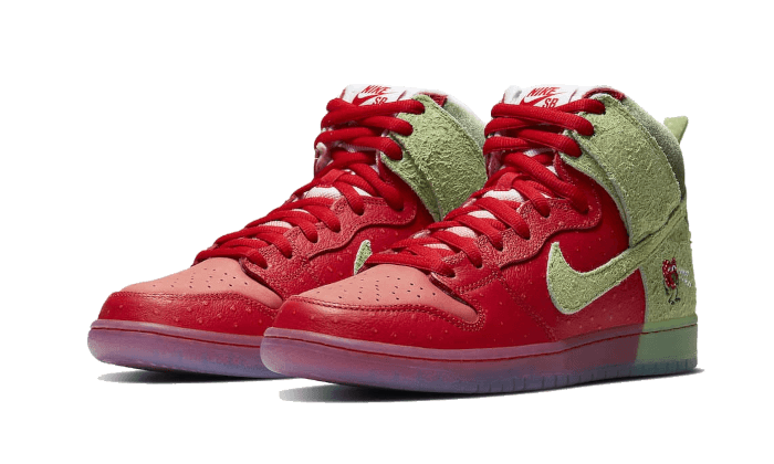 Nike SB Dunk High Pro QS Strawberry Cough - CW7093-600