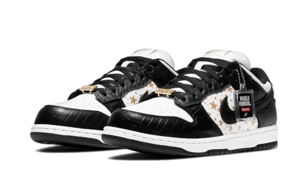 Nike SB Dunk Low x Supreme Black & White - DH3228-102