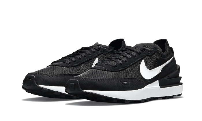 Waffle One Black White Swoosh - DC2533-001æ◊