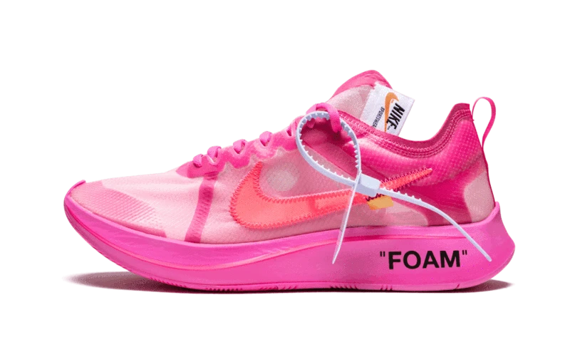 Nike Zoom Fly Off-White Tulip Pink - AJ4588-600