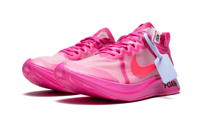 Nike Zoom Fly Off-White Tulip Pink - AJ4588-600