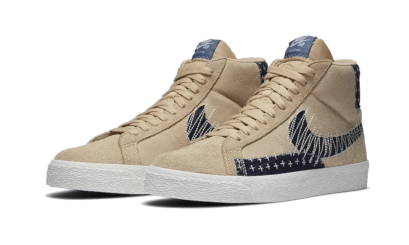 Nike SB Zoom Blazer Mid Sashiko Sesame - CT0715-200