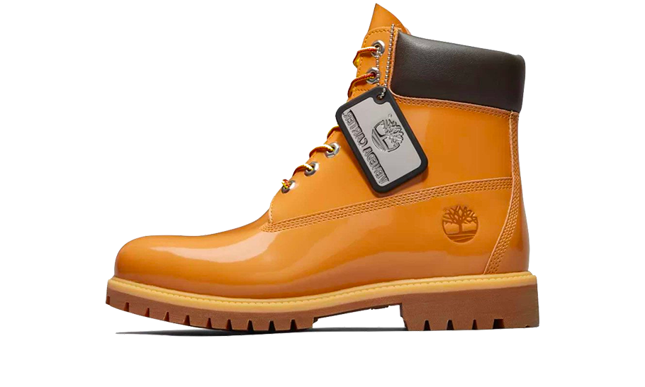 Timberland 6" Veneda Carter Patent Leather Boot Wheat Patent - TB0A65J32311