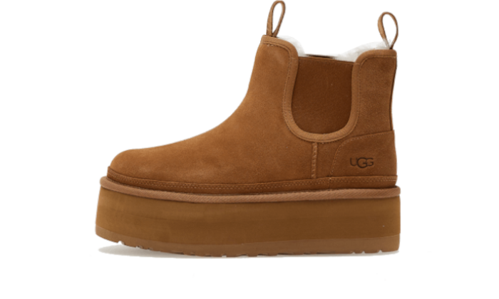 UGG Neumel Platform Chelsea Boot Chestnut - 1134526-CHE